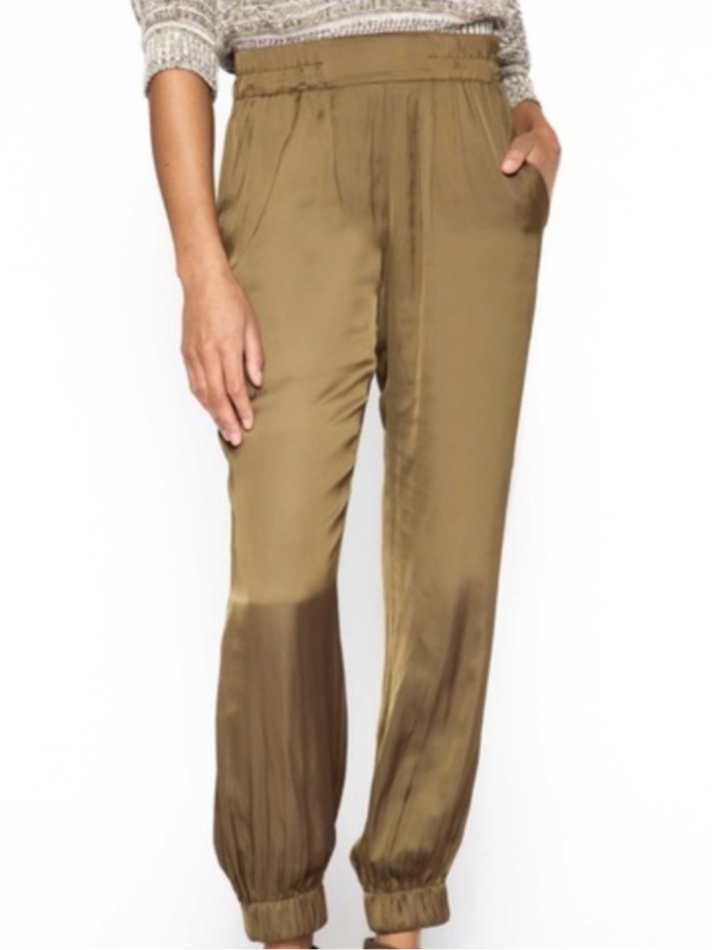 Brochu Walker Neva Satin Jogger Pants